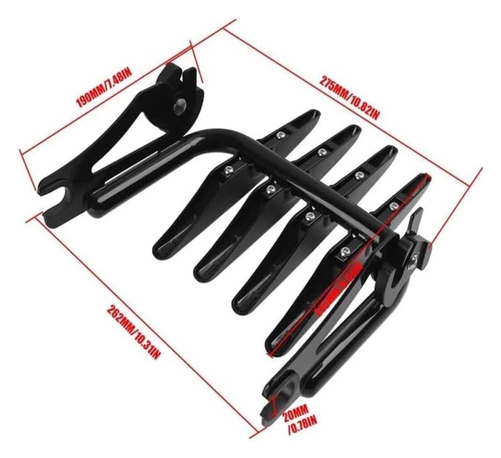 Amazon | バイクリアキャリア 用 ハーレー 用 エレクトラ 用